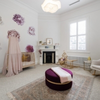 Watercolour Flowers Colour Kids Wall Decals - Grafico Melbourne