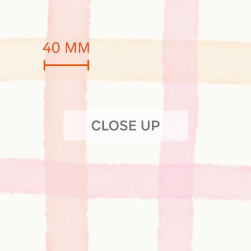 Watercolour Gingham - Cotton Candy Wallpaper - Grafico Melbourne