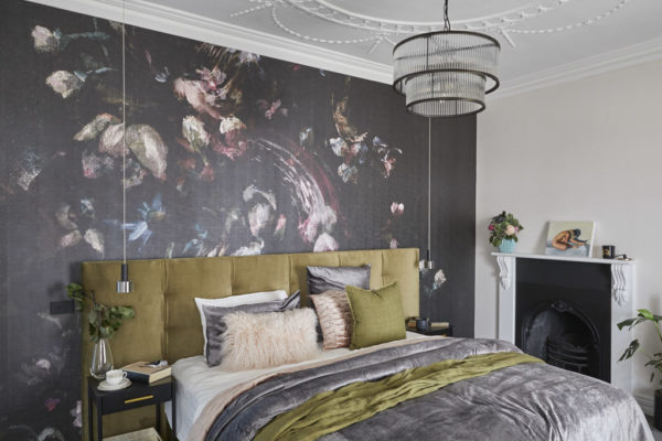 Grafico on The Block 2019 - Master Bedroom - Elise & Matt
