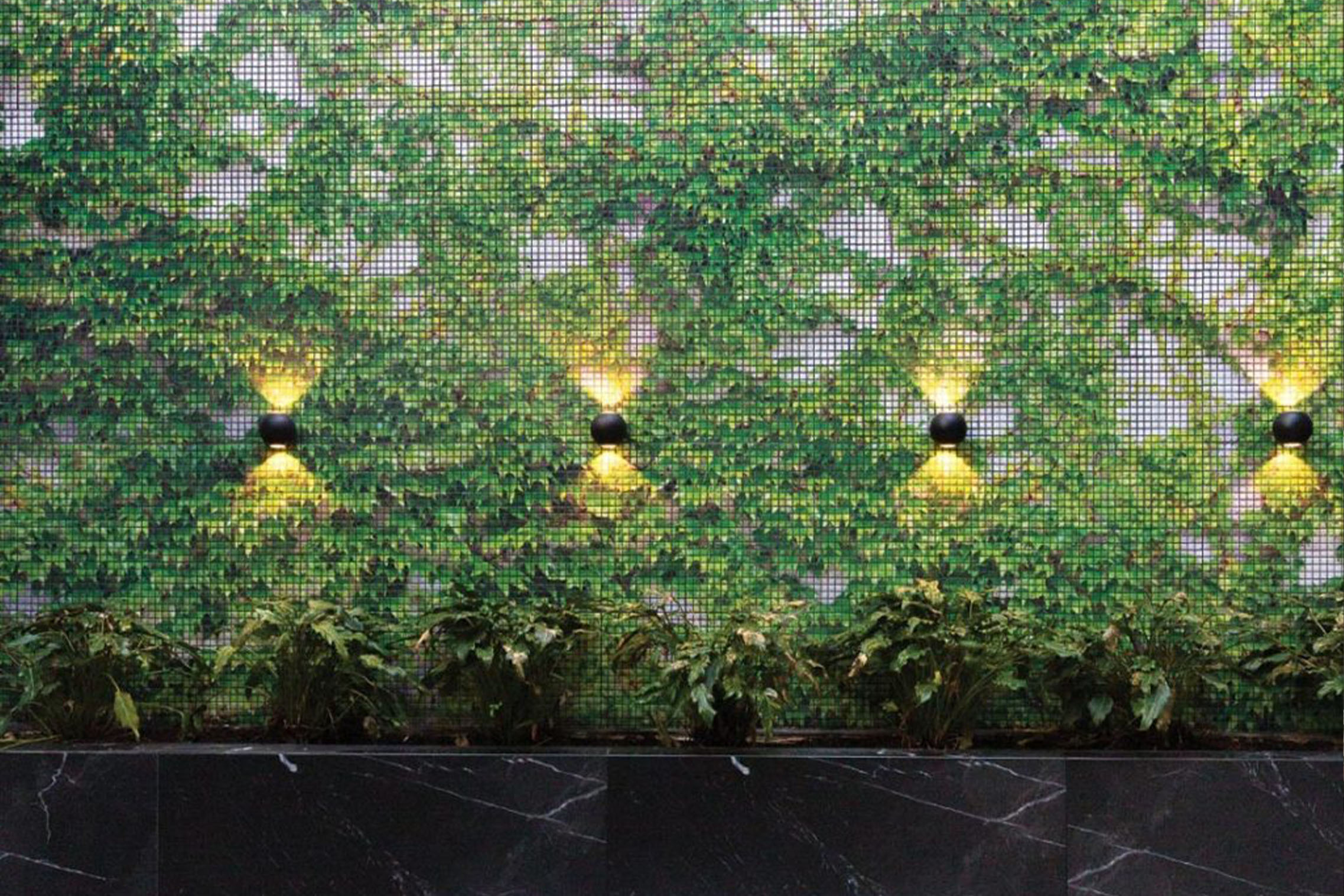 Scattered Ivy Mosaic Tiles 